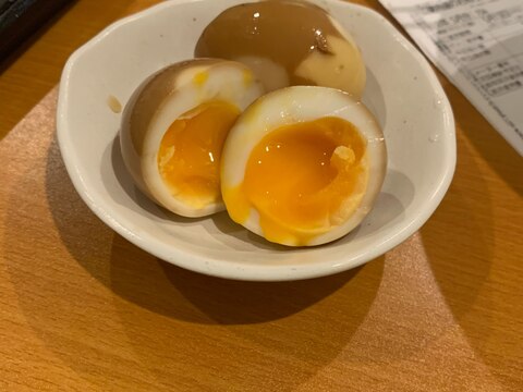 おつまみ味玉！